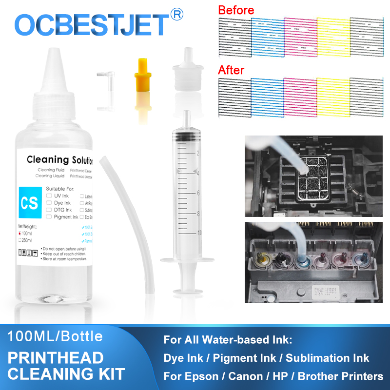 Sublimation Ink 100Ml - 100ML Dung Dịch Vệ Sinh Chất