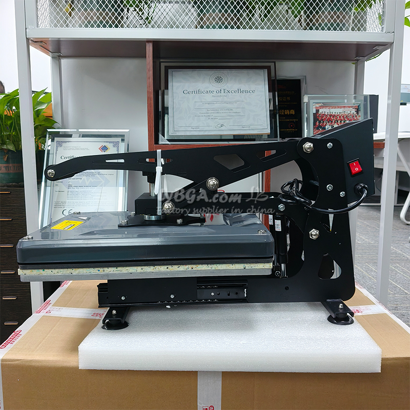 Commercial Shirt Printing Machine - 380x380mm Hot Stamping Machine Semi-automatic Heat