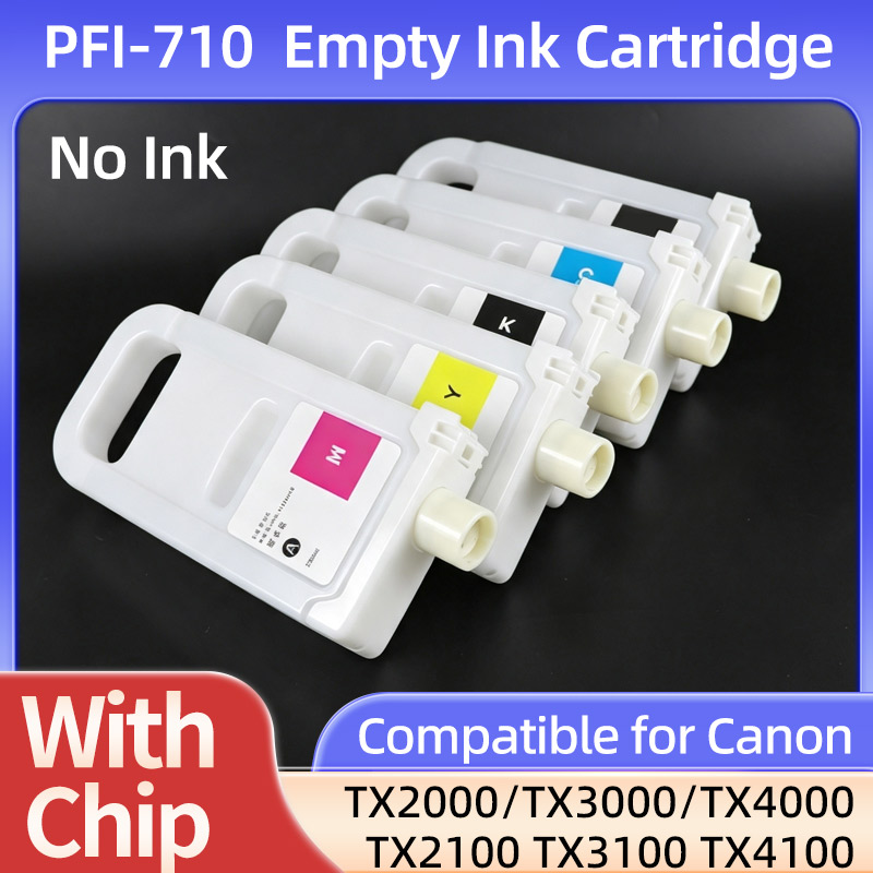 Solvent Printer Ink - 1pcs PFI-710 PFI 710 Empty Ink