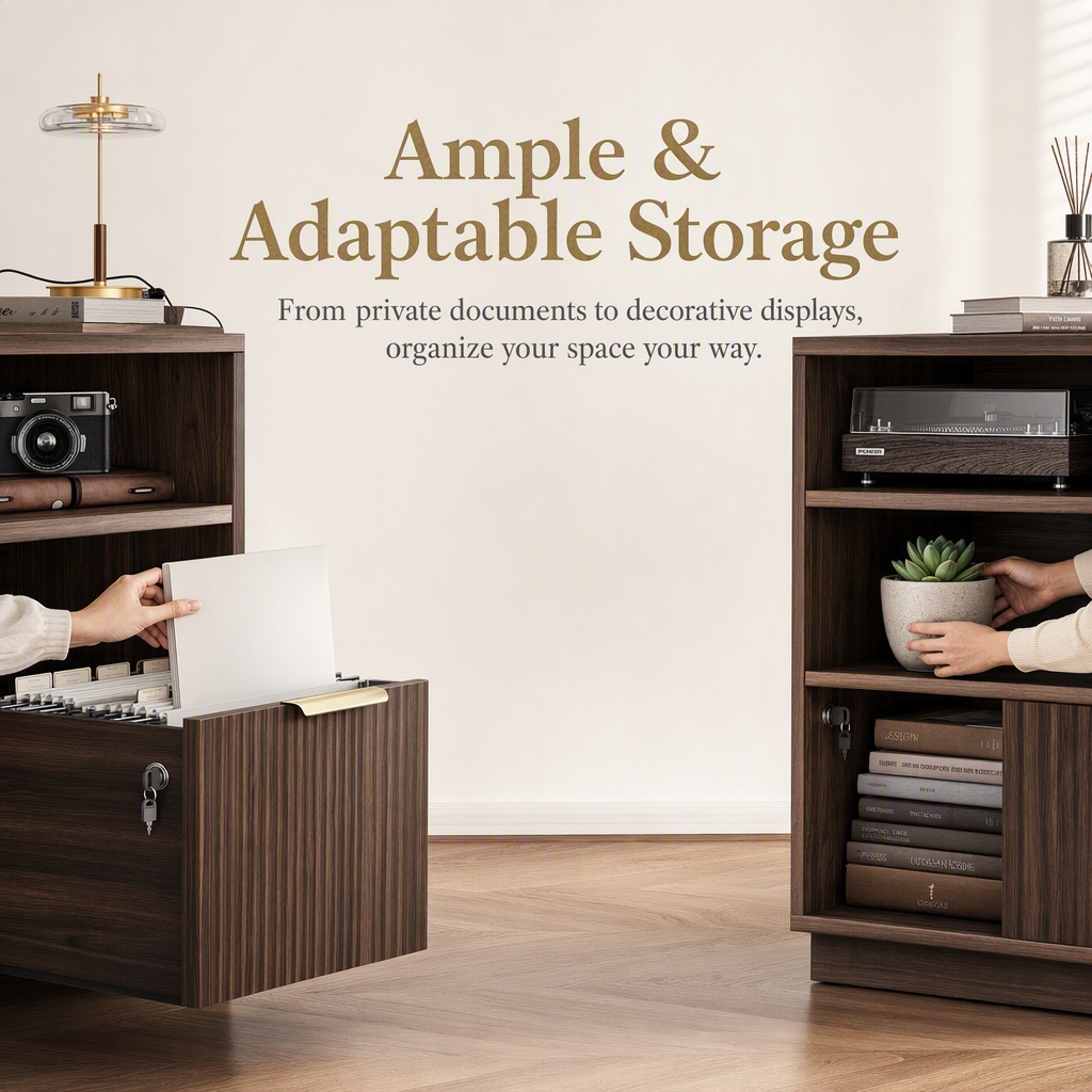 4 Drawer File Cabinet, Fluted  - đánh giá và giá Commercial Printer