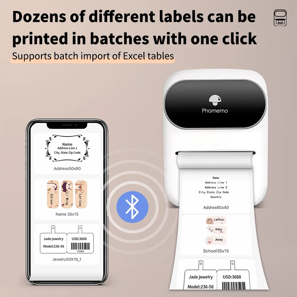 M110 Label Printer Mini Printe - đánh giá và giá Commercial Shirt Printing Machine