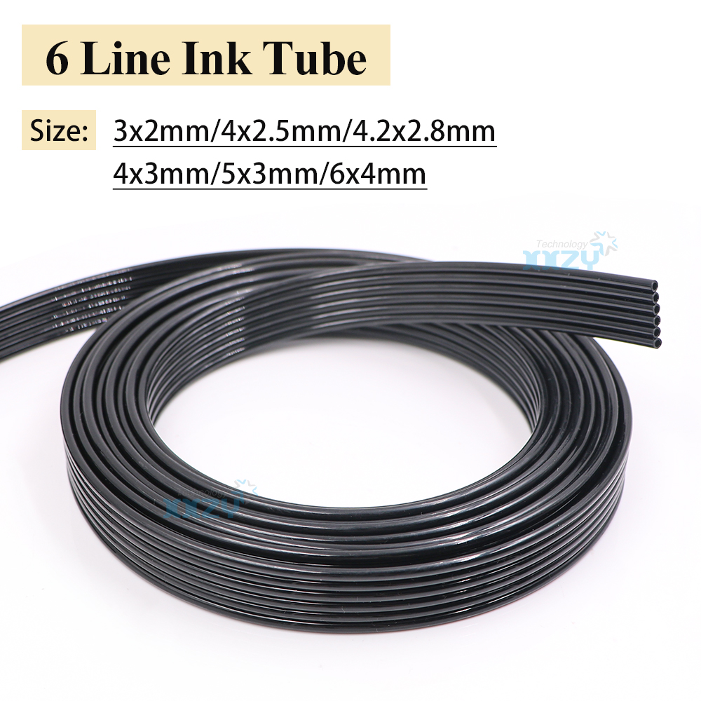 5 Meters 6 Lines Ways UV Ink H - đánh giá và giá Solvent Printer Ink