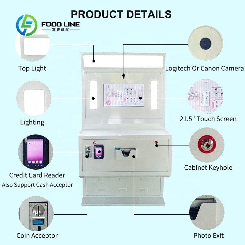 Customized Selfie Photo Booth  - đánh giá và giá Commercial Digital Printing