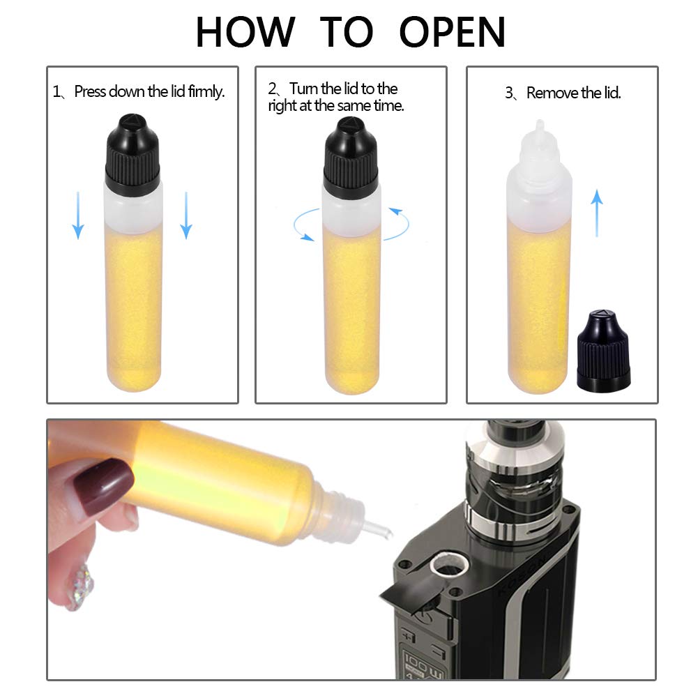 5Pcs 3ml-120ml LDPE Empty Plas - đánh giá và giá Sublimation Ink 100Ml