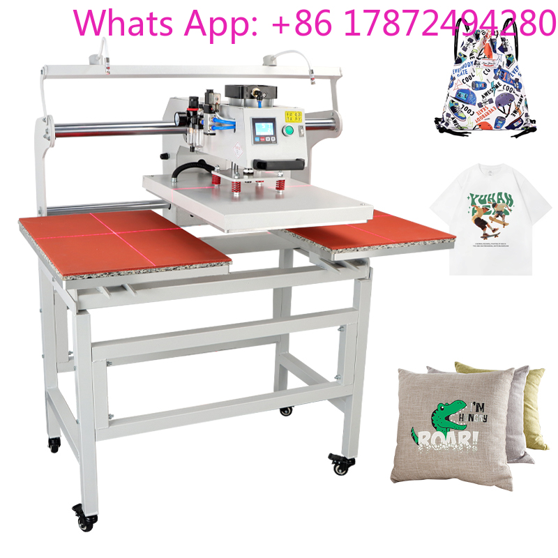 Dual Electric Slide Hot Stampi - đánh giá và giá Commercial Printing Machine For Shirts