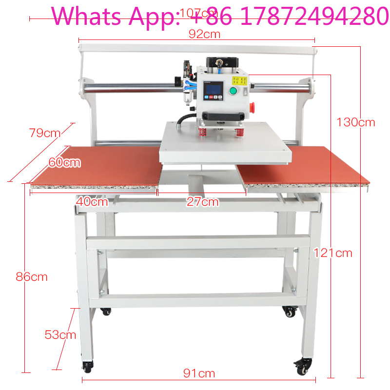 Dual Electric Slide Hot Stampi - đánh giá và giá Commercial Printing Machine For Shirts
