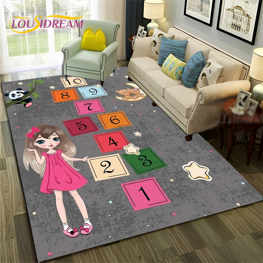 3D Hopscotch Child Digital Gam - đánh giá và giá Commercial Digital Printing