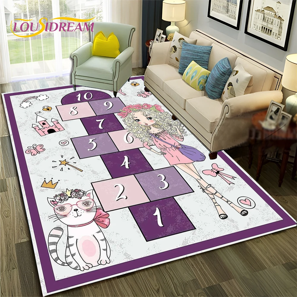 3D Hopscotch Child Digital Gam - đánh giá và giá Commercial Digital Printing