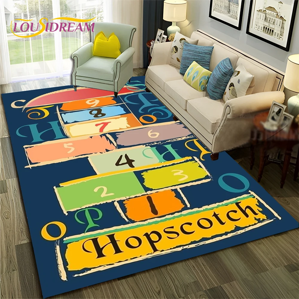 3D Hopscotch Child Digital Gam - đánh giá và giá Commercial Digital Printing