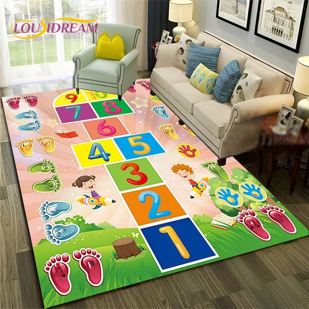 3D Hopscotch Child Digital Gam - đánh giá và giá Commercial Digital Printing