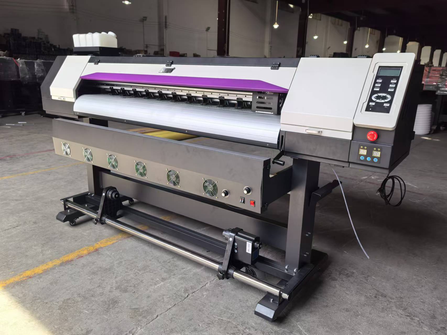 Easy Operation 1.6m Large Form - đánh giá và giá Commercial Printing Machine For Shirts