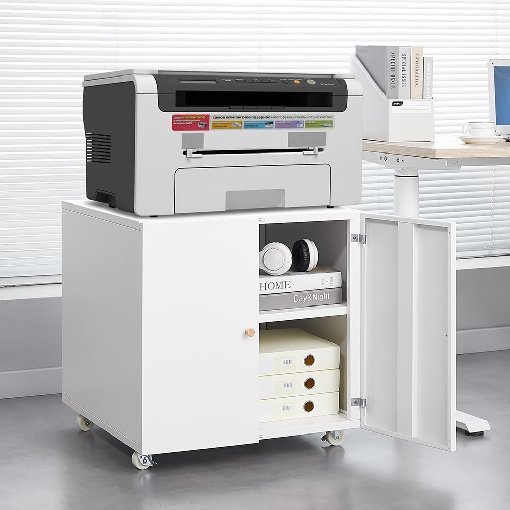 Metal Printer Stand with File  - đánh giá và giá Commercial Printer