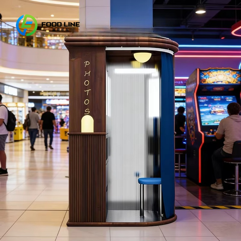custom enclosed photo booth no - đánh giá và giá Commercial Printing Photoshop