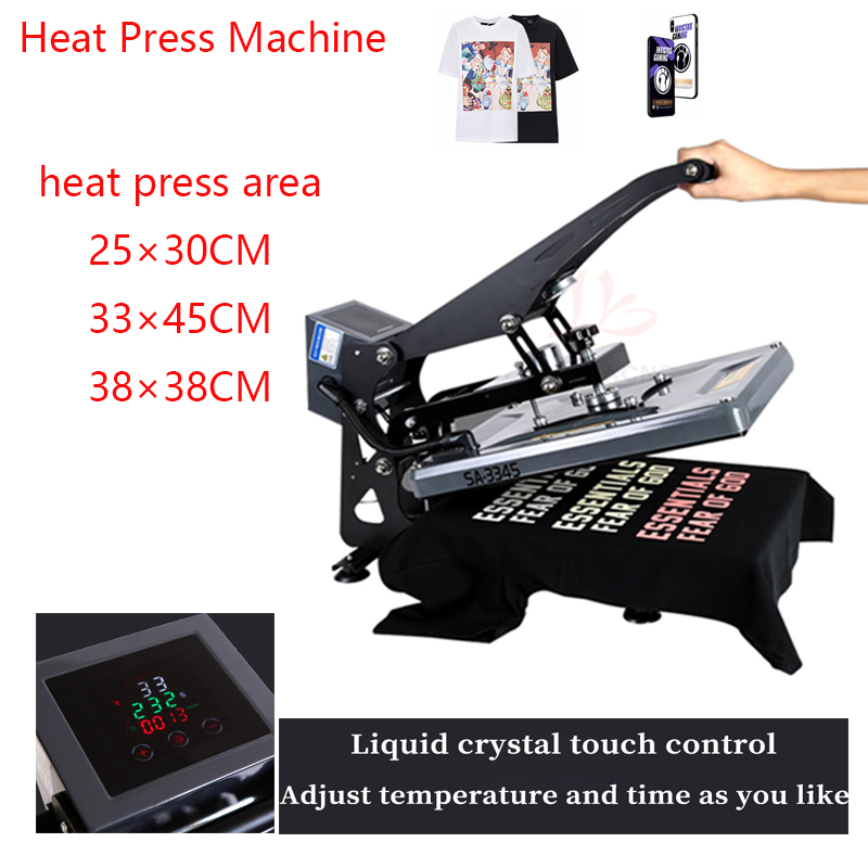 380x380mm Hot Stamping Machine - đánh giá và giá Commercial Shirt Printing Machine
