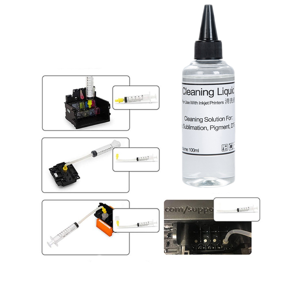 100ml Printhead Cleaning Solut - đánh giá và giá Sublimation Ink 100Ml