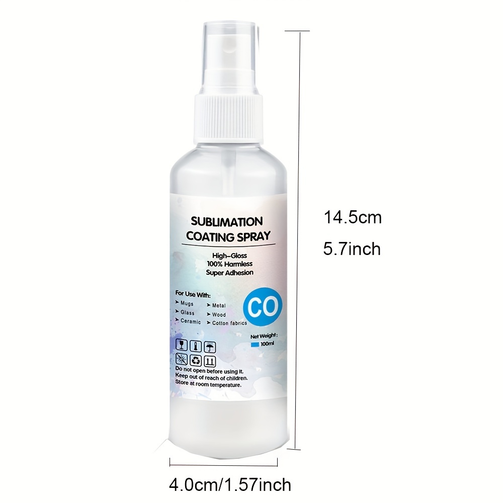 100ml Sublimation Coating Spra - đánh giá và giá Sublimation Ink 100Ml
